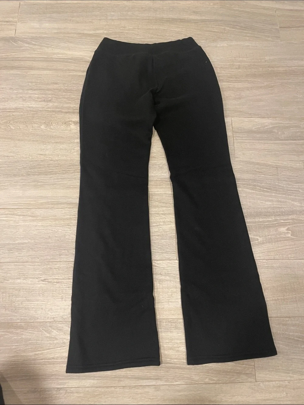 Hollister Kids Black Flared Drawstring Sweatpants